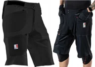 Spodenki rowerowe - Spodenki rowerowe Mtb Leatt AllMtn 3.0 Black XXL - miniaturka - grafika 1