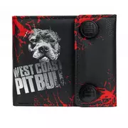 Portfele - Portfel parciany Pit Bull Aragon Blood Dog - Czarny RATY 0% | PayPo | GRATIS WYSYŁKA | ZWROT DO 100 DNI - miniaturka - grafika 1