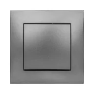 Wyłączniki światła i elektryczne - ELEKTRO - PLAST Włącznik pojedynczy CARLA  grafitowy  ELEKTRO - PLAST - miniaturka - grafika 1