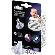 Akcesoria medyczne - Braun LF40, kapturki do termometru, 40 sztuk - miniaturka - grafika 1