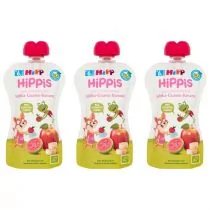 Hipp Mus owocowy Jabłka-Guawa-Banany po 6. miesiącu zestaw 3 x 100 g Bio - Desery dla dzieci - miniaturka - grafika 1