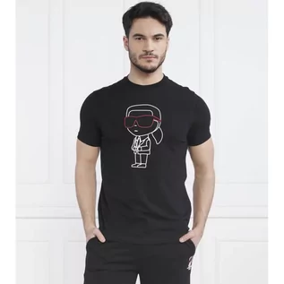 Koszulki męskie - Karl Lagerfeld T-shirt | Regular Fit - grafika 1
