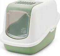 Kuwety dla kotów - Savic SAVIC-TOALETA DLA KOTA NESTOR BOTANICAL GREEN 56x39x38,5cm /4 - miniaturka - grafika 1
