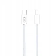 Kable USB - Kabel USB PD TYP C TYPC 1,5m biały QC 60W HQ Szybkie Ładowanie XO Przewód do ładowania Telefonu USBC Typu - miniaturka - grafika 1