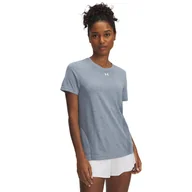Koszulki i topy damskie - Damska Koszulka z krótkim rękawem UNDER ARMOUR VANISH SEAMLESS LOOSE SS 1384406-466 – Szary - miniaturka - grafika 1