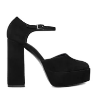 Czółenka - Czółenka Eva Minge EO-NIKI-E340-70H Czarny - miniaturka - grafika 1