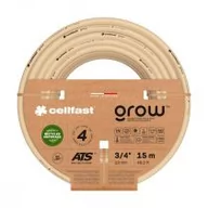 Węże ogrodowe i zraszacze - Cellfast Wąż ogrodowy 4 warstwowy Grow 3/4&quot; 15 m - miniaturka - grafika 1