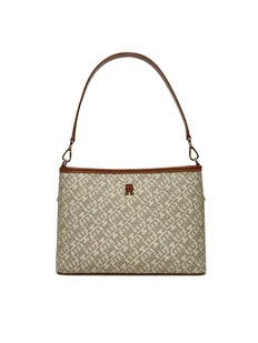 Tommy Hilfiger Torebka AW0AW17342 Beżowy - Torebki damskie - miniaturka - grafika 1