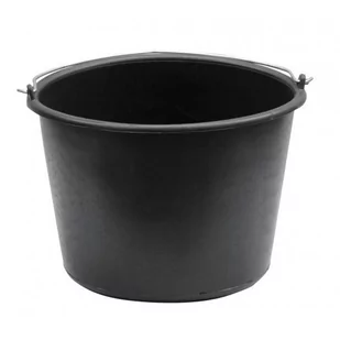 Prosperplast Wiadro czarne budowlane gospodarcze Bucket IWIR16 - Miotły, szufle, mopy - miniaturka - grafika 1