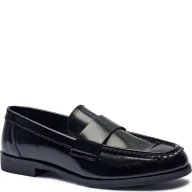 Półbuty damskie - Calvin Klein Skórzane loafersy - miniaturka - grafika 1