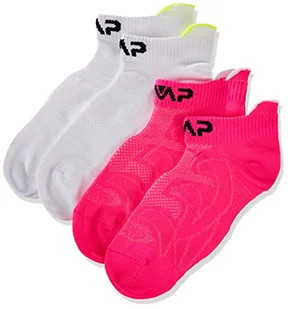 CMP dziecięce stopy biały Bianco-Pink Fluo 28W / 30L - Koszulki i topy damskie - miniaturka - grafika 1