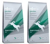 Sucha karma dla psów - TROVET Trovet WRD Weight & Diabetic dla psa 2x12,5kg - miniaturka - grafika 1