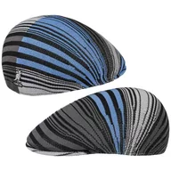 Czapki męskie - Kaszkiet Digital Stripes 507 by Kangol, szaro-niebieski, M (56-57 cm) - miniaturka - grafika 1