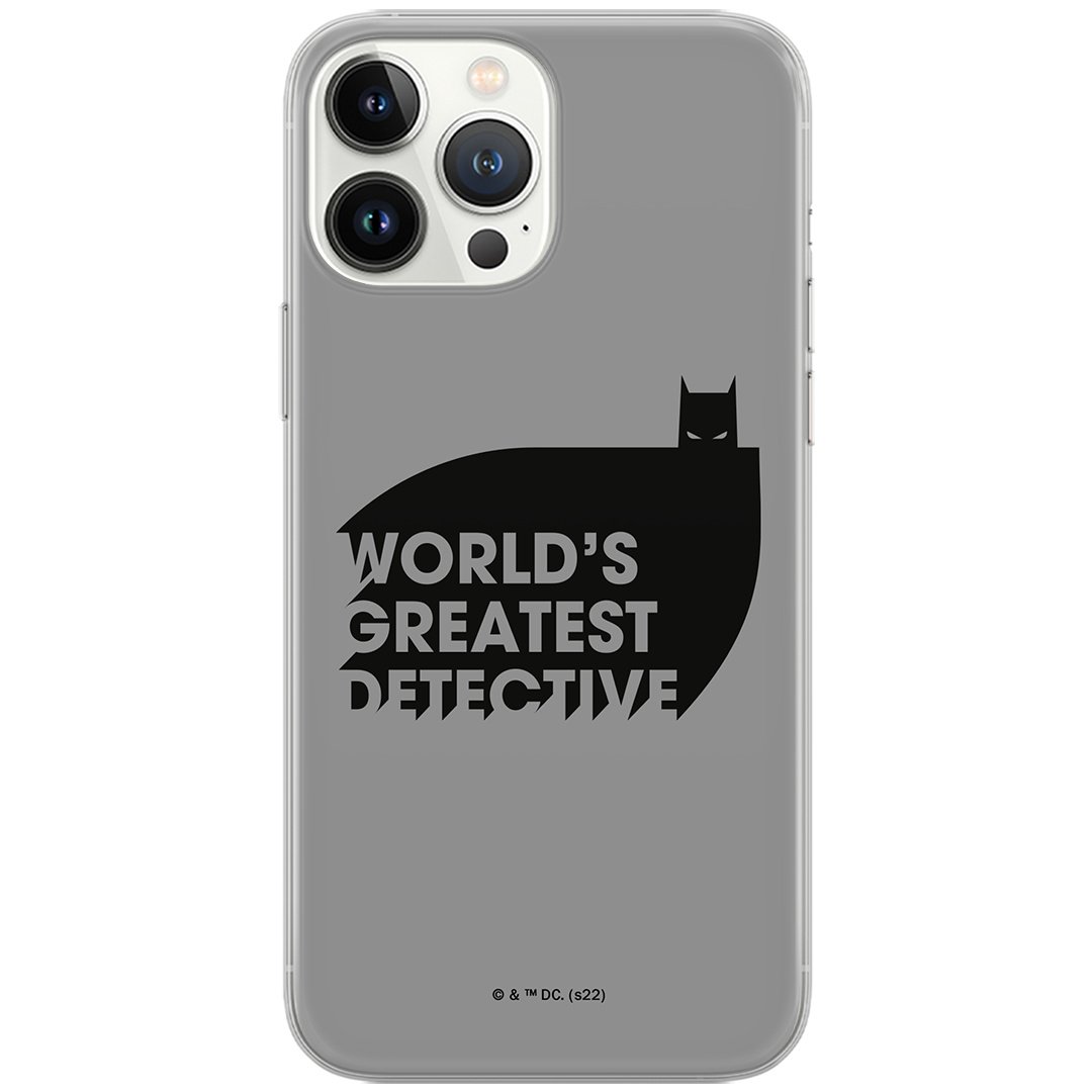 Etui do Apple IPHONE 7 PLUS/ 8 PLUS Batman 051 DC Nadruk pełny Szary