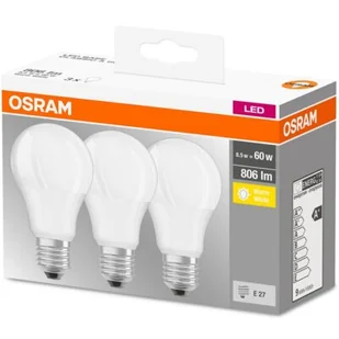 Osram Żarówka LED 8,5W 806lm E27 2700K 4052899955493 - Żarówki LED - miniaturka - grafika 1