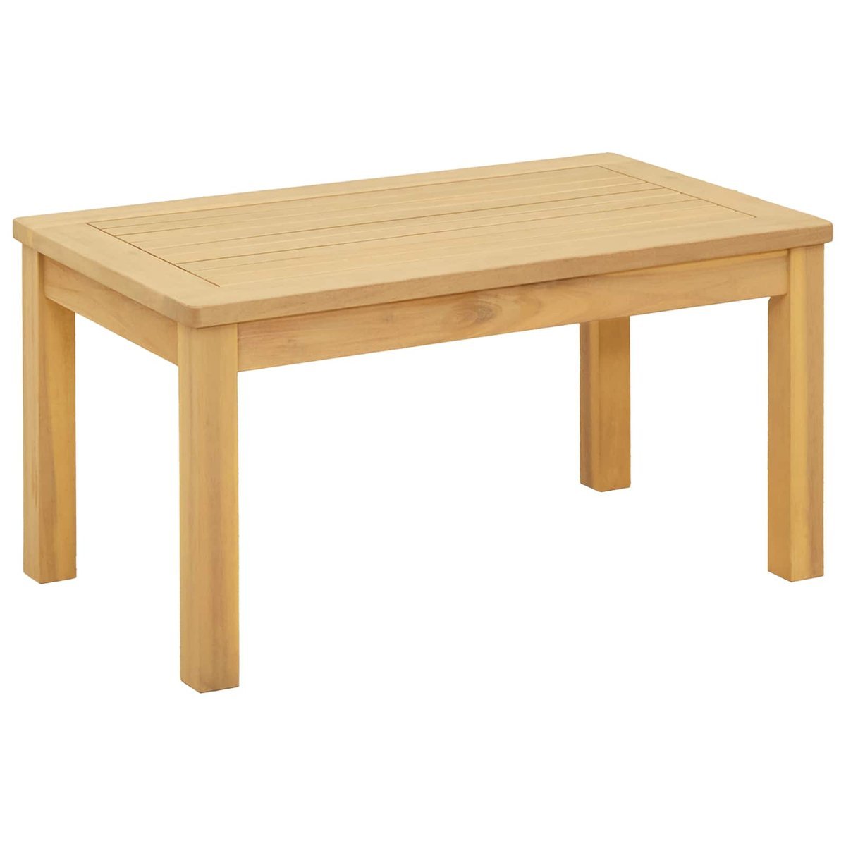 vidaXL Stolik kawowy Jasna akacja 70 x 40 x 36 cm Lite Drewno Akacji