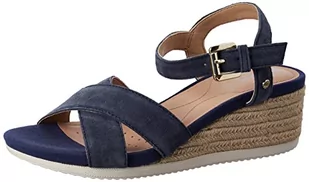 Geox D Ischia Corda Espadryle Kobiety, Niebieski (Blue), 39.5 EU - Espadryle damskie - miniaturka - grafika 1
