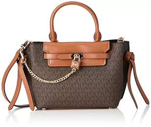 Michael Kors Damski Sm Belted Satchel, S, Brn/Acorn, S - Torebki damskie - miniaturka - grafika 1