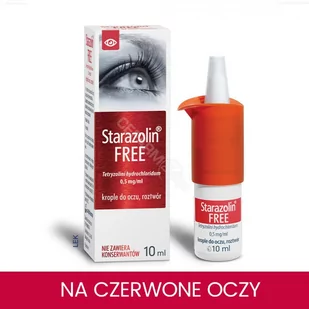 Polpharma Starazolin Free krople do oczu 10 ml - Krople do oczu - miniaturka - grafika 1