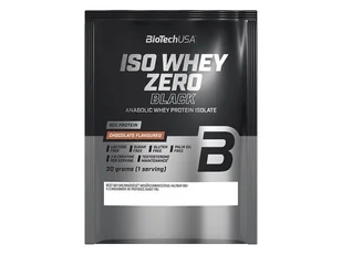 BioTech USA Iso Whey Zero Black 30 g wanilia - Odżywki białkowe - miniaturka - grafika 1