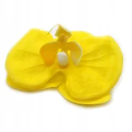 Sztuczne kwiaty - żółty STORCZYK MYDLANY kwiaty na bukiet prezent dekoracja upominek urodziny - miniaturka - grafika 1