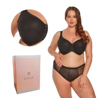 Biustonosze - Biustonosz Semi-Soft Sonia 1058 MAXI półusztywniany czarny  105D - miniaturka - grafika 1