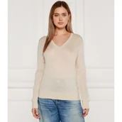 Swetry damskie - Tommy Hilfiger Wełniany sweter | Regular Fit - miniaturka - grafika 1