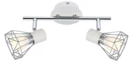 Lampy sufitowe - Candellux Verve lampa sufitowa (spot) 2-punktowa biała 92-61348 92-61348 - miniaturka - grafika 1