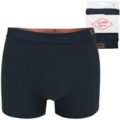 Majtki męskie - Lee Cooper Bokserki Męskie Bawełniane 40938 Granatowe 1 sztuka Rozmiar L - miniaturka - grafika 1