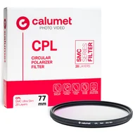 Filtry fotograficzne - Calumet Filtr CPL SMC 77 mm Ultra Slim 28 warstw - Kup za 233,10 zł (taniej o 10 %) wpisując w koszyku kod: ORANGECALUMET10 - miniaturka - grafika 1