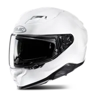 Kaski motocyklowe - Kask Integralny HJC F71 Flat Perłowy Złamany BiałyXS - miniaturka - grafika 1