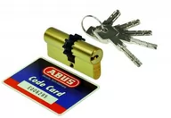 Zamki i wkładki - Wkładka bębenkowa Abus D10MM 30/35 mosiądz zębatka - miniaturka - grafika 1