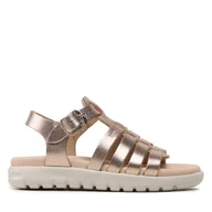 Buty dla dziewczynek - Sandały Geox J Sandal Soleima Gir J35GSB000CFC7018 M Złoty - miniaturka - grafika 1