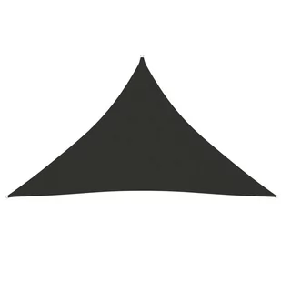 vidaXL Żagiel ogrodowy, tkanina Oxford, trójkąt, 3x3x4,24m, antracyt 135117 - Parasole ogrodowe - miniaturka - grafika 1
