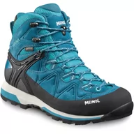 Buty trekkingowe damskie - Buty trekkingowe damskie Meindl Tonale Lady Gore-Tex 93 turkusowo-czarne - miniaturka - grafika 1