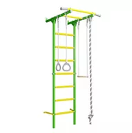 Wyposażenie sportowe i gimnastyczne - Małpiszon, Drabinka gimnastyczna Next 6, Zielony - miniaturka - grafika 1