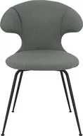 Fotele i krzesła ogrodowe - Krzesło Time Flies jasnozielone na czarnych nogach - miniaturka - grafika 1