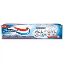 Aquafresh All In One Protection pasta do zębów Whitening 100ml - Produkty na nieświeży oddech - miniaturka - grafika 1