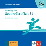 Książki do nauki języka niemieckiego - Lektorklett Mit Erfolg zum Goethe-Zertifikat B2. CD do Testów - miniaturka - grafika 1