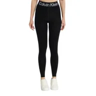 Legginsy - Calvin Klein Legginsy Damskie Ck Women Czarne r.L - miniaturka - grafika 1