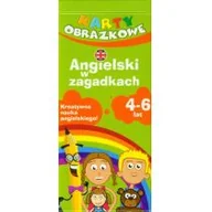 Książki edukacyjne - Edgard Karty dla dzieci - Angielski w zagadkach 4-6 lat - Edgard - miniaturka - grafika 1