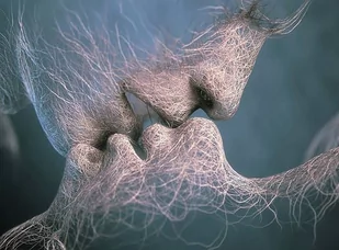 Haft Diamentowy Pocałunek 45x55 cm - Dekoratorstwo - miniaturka - grafika 1