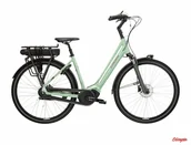 Rowery elektryczne - Rower elektryczny Kross Sentio Hybrid 4.0 418 Wh UNI zielony/bordowy połysk 2024 - miniaturka - grafika 1