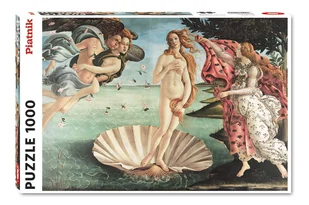 Piatnik Puzzle 1000 elementów. Botticelli, Narodziny Venus - Puzzle - miniaturka - grafika 5