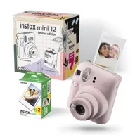Aparaty natychmiastowe - Fujifilm Instax Mini 12 (różowy) zestaw - miniaturka - grafika 1