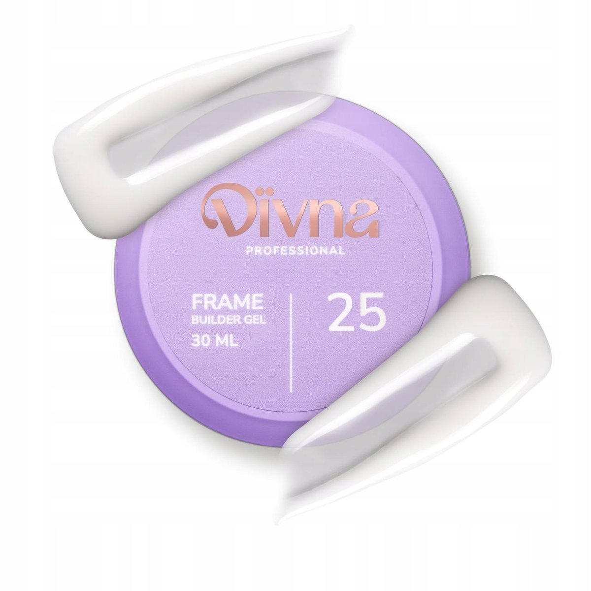 DIVNA Frame Builder Gel 25 30 ml żel budujący kolorowy do paznokci