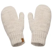 Rękawiczki dla dzieci - RĘKAWICZKI Dziecięce Gruba dzianina Ciepłe ZIMOWE BEŻ 4 lat - 12 lat - miniaturka - grafika 1