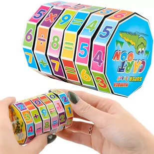 Iso Trade Walec Dodawalec Matematyczny do Nauki Liczenia 4502 00004502 - Zabawki interaktywne dla dzieci - miniaturka - grafika 1
