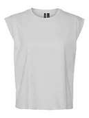 Koszulki i topy damskie - VERO MODA Vmpanna Glenn Sl Top Noos T-shirt damski - miniaturka - grafika 1