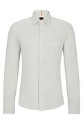 Koszule męskie - BOSS Mysoft męska koszula z bawełny dżersejowej, 2 sztuki, Light/Pastel Grey57, M - miniaturka - grafika 1